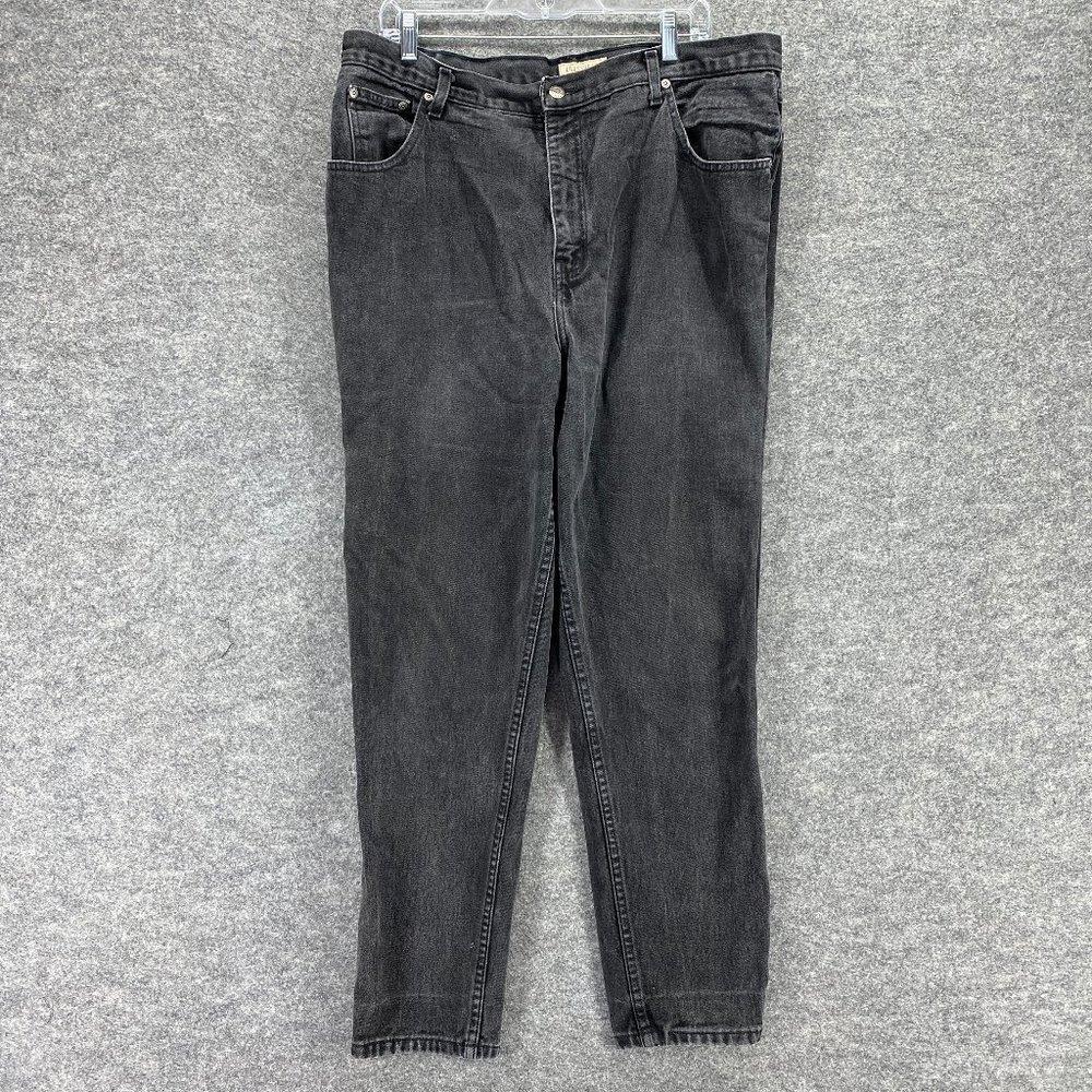 Crossroads Jeans Women 18W Plus Dark Wash Denim Black High Rise Skinny Casual